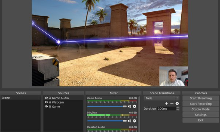 What features does OBS Studio offer for recording videos?
