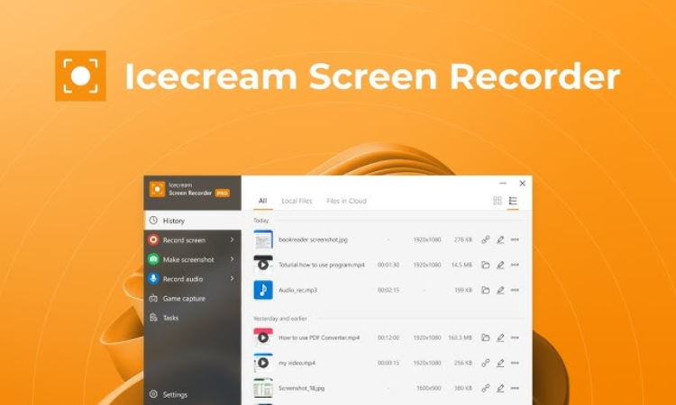 What screenshot and annotation features does Icecream Screen Recorder have?